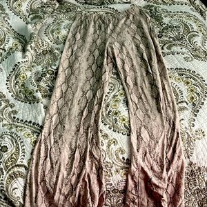 Snake Print Pants